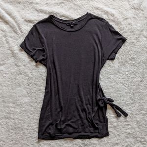 All Saints Side Tie Shirt